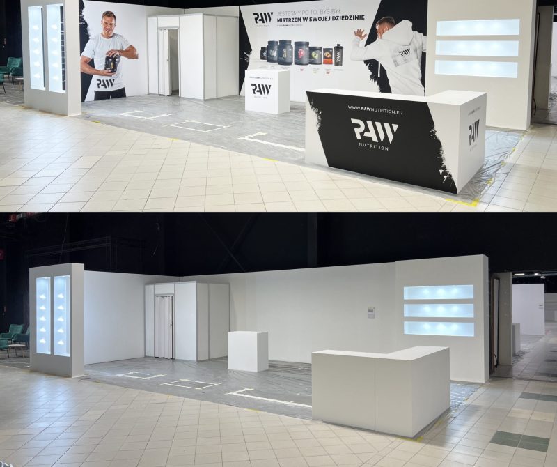 branding ścian organizatora