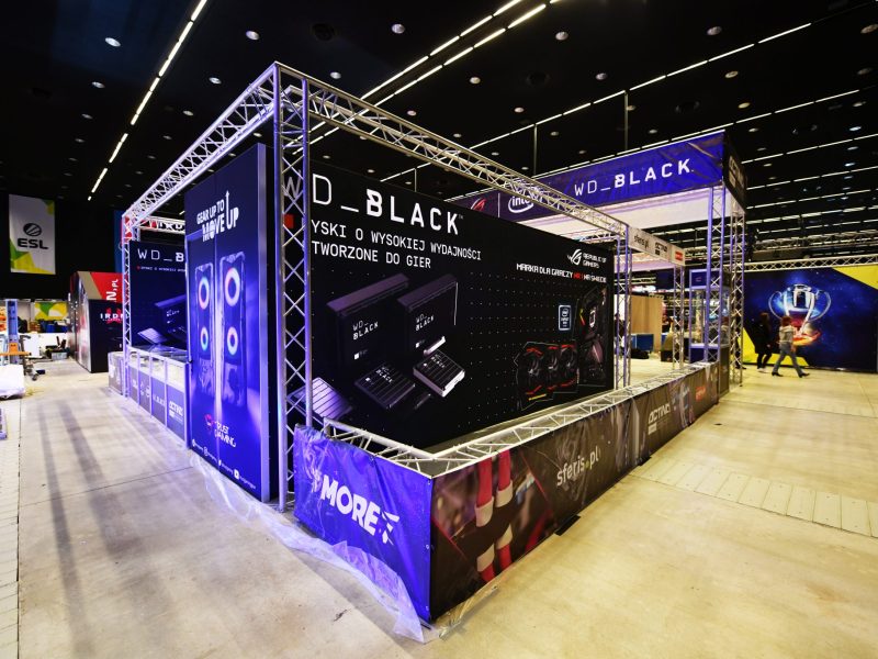 pact esports stoisko targowe iem katowice produkcja stoiska
