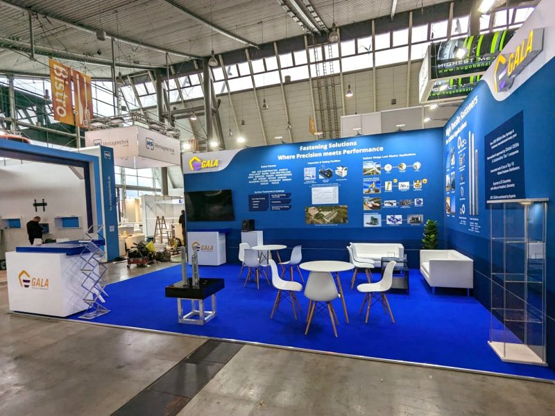 fastener fair niemcy stoisko targowe budowa