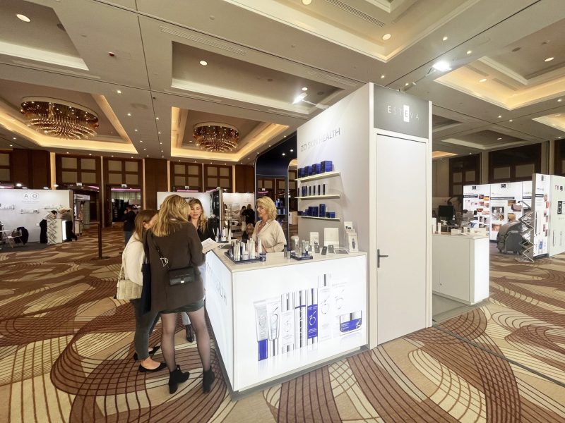 zabudowa wystawiennicza ekspozycja esteva targi off label warszawa polska