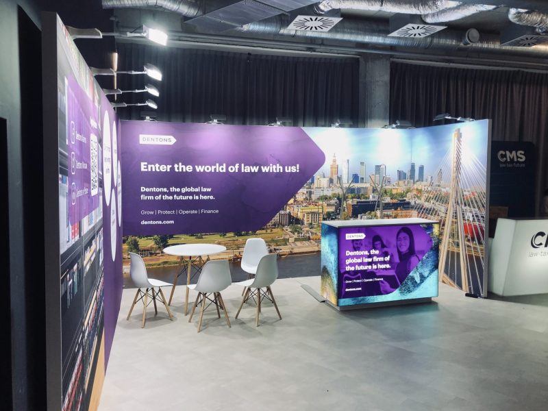 wynajem konstrukcji stoiska targowego w warszawie