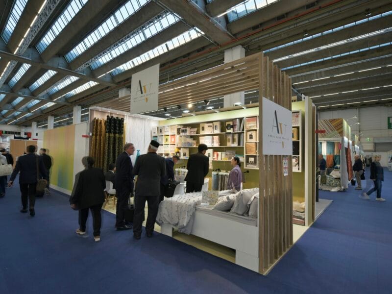Modular exhibition stand Heimtextil Germany – designed by Stand 360