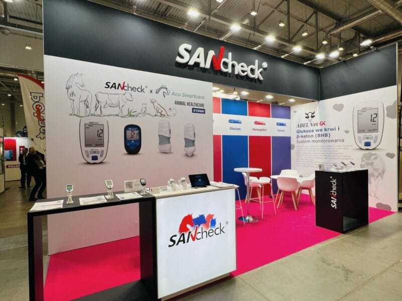 Exhibition stand for FERMA Trade Fair in Poland. Built by Stand 360 – exhibition stand contractor in Europe.