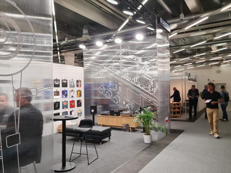 Exhibition stand for audio industry Germany