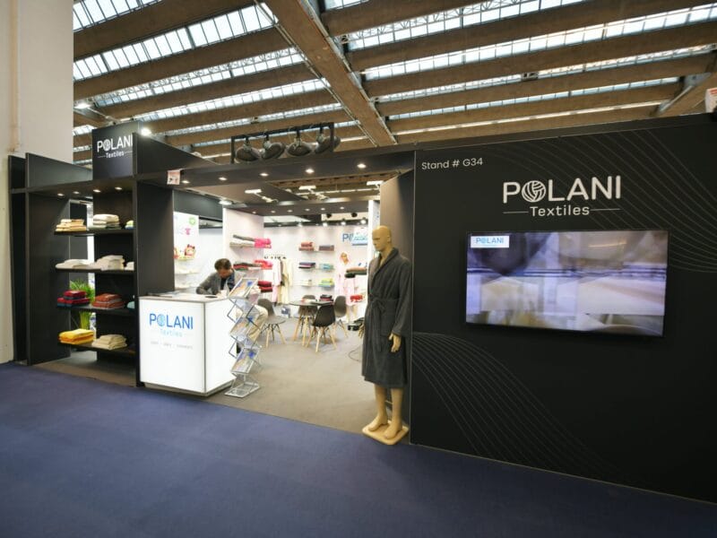 Branding stoisk targowych Niemcy Frankfurt Heimtextil