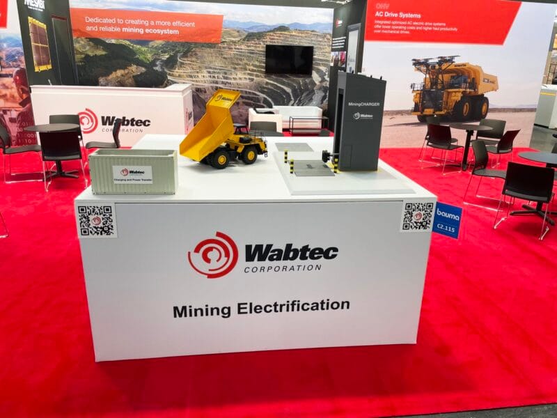 Exhibition stand Germany Bauma – Wabtec project