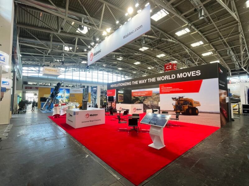 Stand 360 – stoisko Wabtec Bauma Niemcy
