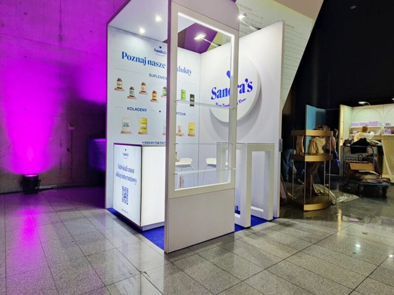 Exhibition stand contractor Poland Lodz See Bloggers Sandra Kubicka Matcha